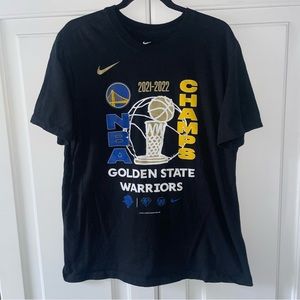 Golden State Warriors NBA Champs 2021-2022 Tee Nike